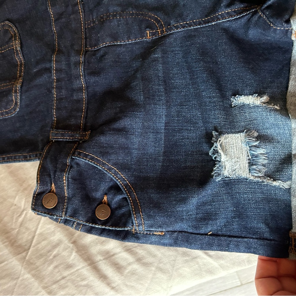 Wax Jean Basic Denim Overalls - image 5